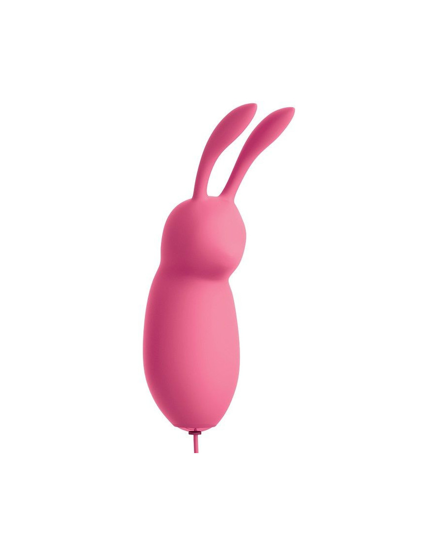 OMG CUTE  RABBIT VIBRADOR POTENTE ROSA USB