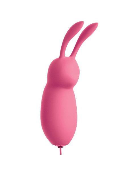 OMG CUTE  RABBIT VIBRADOR POTENTE ROSA USB