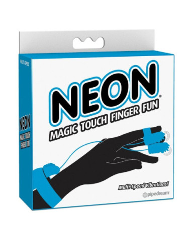 NEON MAGIC TOUCH FINGER DEDAL AZUL