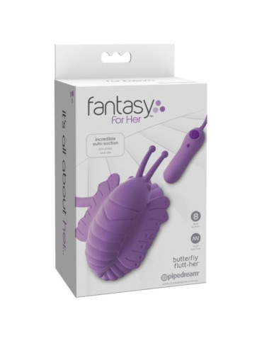 FANTASY FOR HER MARIPOSA VIBRADORA CON MANDO FLUTT-HER