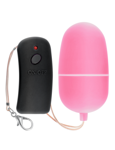 ONLINE HUEVO VIBRADOR CON MANDO CONTROL REMOTO - ROSA