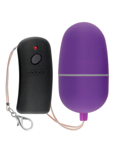 ONLINE HUEVO VIBRADOR CON MANDO CONTROL REMOTO - LILA