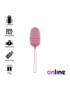 ONLINE HUEVO VIBRADOR CONTROL REMOTO M - ROSA