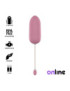 ONLINE HUEVO VIBRADOR WATERPROOF - ROSA