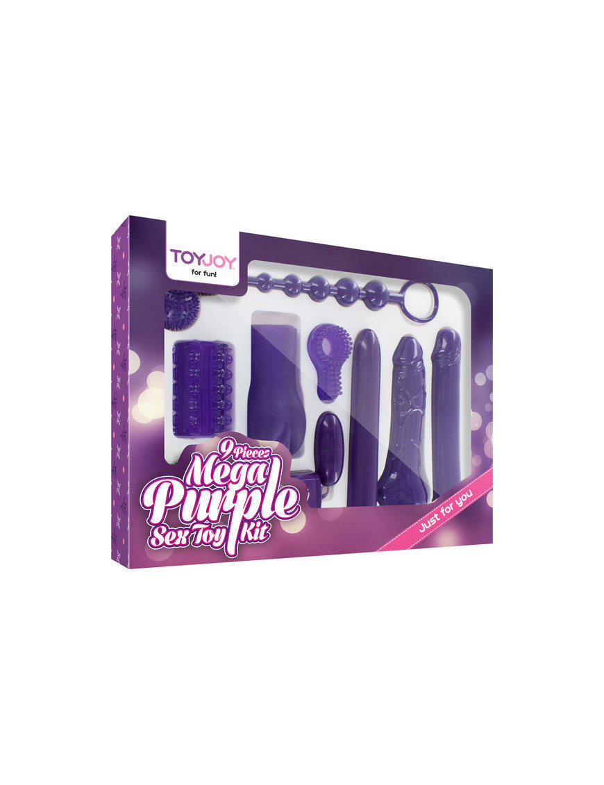 JUST FOR YOU MEGA PURPLE SEX TOY KIT