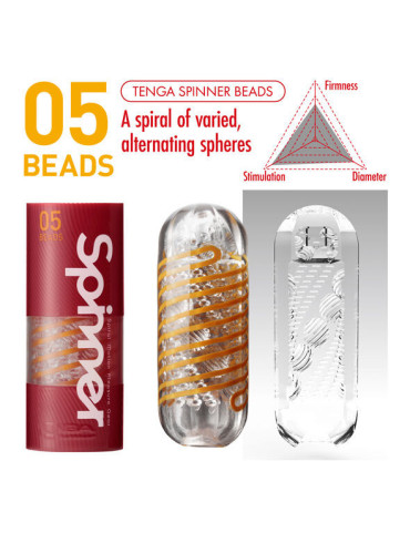 TENGA SPINNER MASTURBADOR BEADS