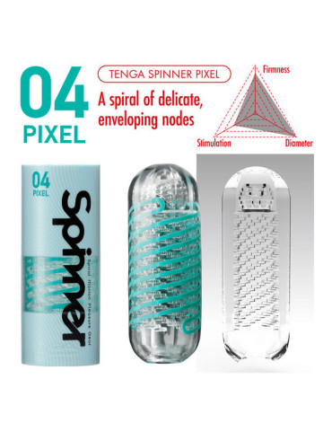 TENGA SPINNER MASTURBADOR PIXEL