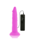 DIVERSIA DILDO FLEXIBLE CON VIBRACION 23 CM - LILA