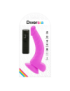 DIVERSIA DILDO FLEXIBLE CON VIBRACION 21.5 CM - LILA