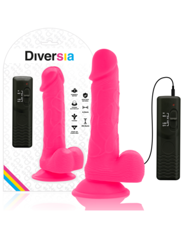 DIVERSIA DILDO FLEXIBLE CON...