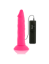 DIVERSIA DILDO FLEXIBLE CON VIBRACION 23 CM - PINK