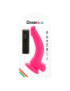 DIVERSIA DILDO FLEXIBLE CON VIBRACION 21.5 CM - ROSA