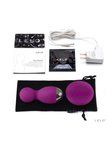 LELO INSIGNIA BOLAS HULA DEEP ROSE