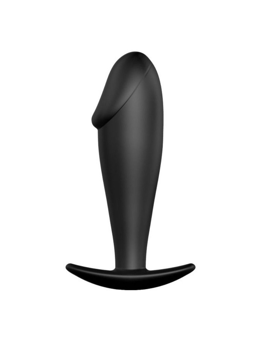 PRETTY LOVE PLUG ANAL SILICONA FORMA PENE - NEGRO