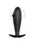 PRETTY LOVE PLUG ANAL SILICONA FORMA PENE Y 12 MODOS VIBRACION - NEGRO