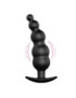 PRETTY LOVE PLUG ANAL SILICONA ESTIMULACION EXTRA Y 12 MODOS VIBRACION - NEGRO