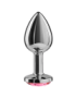 SECRETPLAY PLUG ANAL ALUMINIO  FUCSIA 7CM