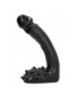 ALL BLACK DILDO REALISTICO 19CM