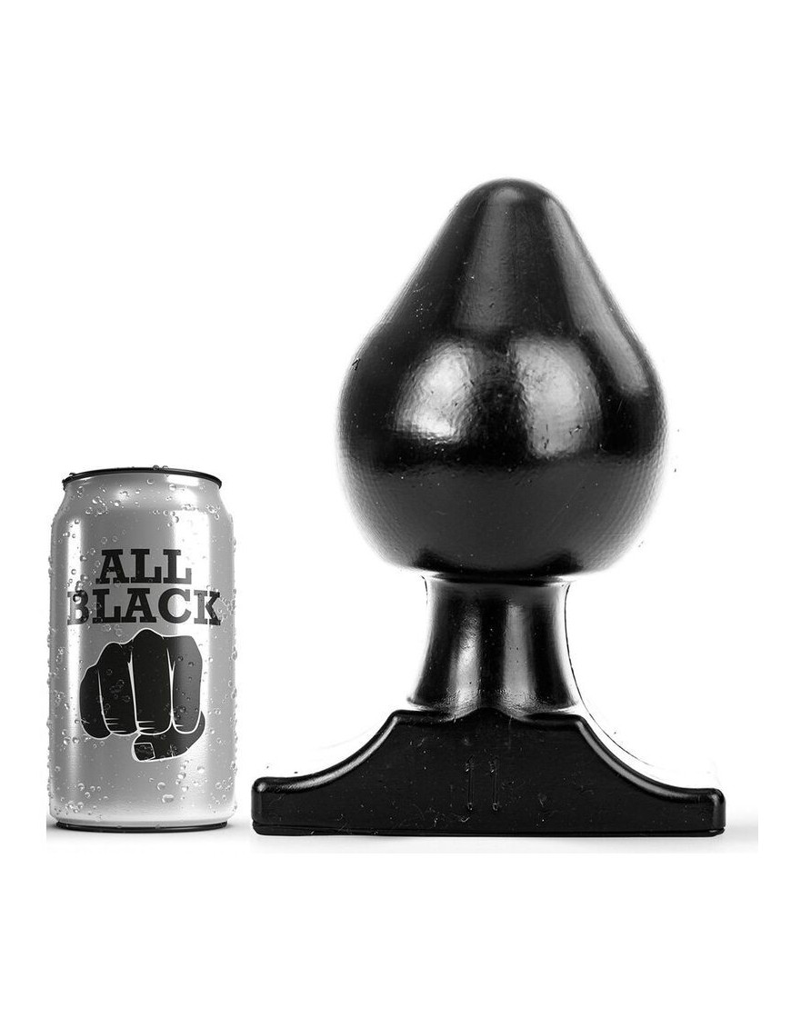 ALL BLACK ANAL PLUG 19CM