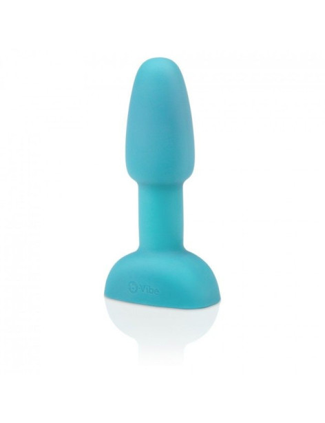 B-VIBE RIMMING CONTROL REMOTO ANAL PLUG  PETITE  TEAL