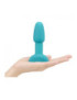 B-VIBE RIMMING CONTROL REMOTO ANAL PLUG  PETITE  TEAL