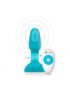 B-VIBE RIMMING CONTROL REMOTO ANAL PLUG  PETITE  TEAL