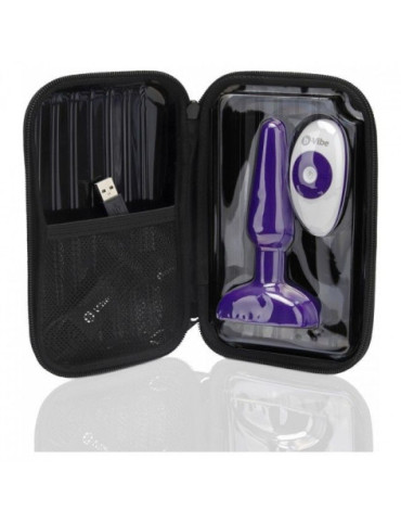 B-VIBE TRIO CONTROL REMOTO PLUG ANAL LILA