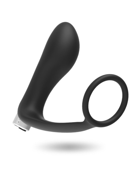 ADDICTED TOYS VIBRADOR PROSTÁTICO RECARGABLE NEGRO