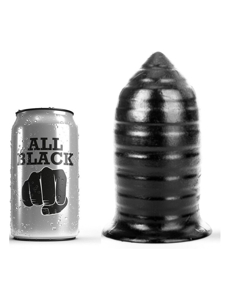 ALL BLACK ANAL PLUG  16CM