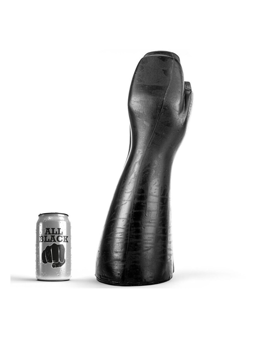 ALL BLACK DILDO FISTING 39CM