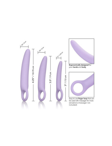 DR LAURA BERMAN ALENA SET DE 3 DILATADOR VAGINAL SILICONA