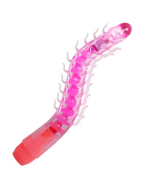 FLEXI VIBE SENSUAL SPINE BENDABLE VIBRATING DILDO 23.5 CM