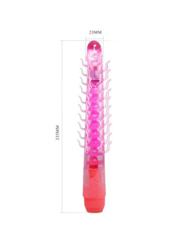 FLEXI VIBE SENSUAL SPINE BENDABLE VIBRATING DILDO LILA 23.5 CM