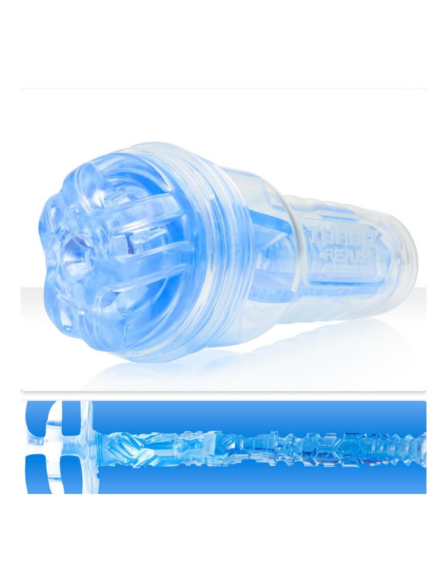 FLESHLIGHT TURBO MASTURBADOR IGNITION BLUE ICE