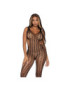 LEG AVENUE LATTICE NET BODYSTOCKING ONE SIZE