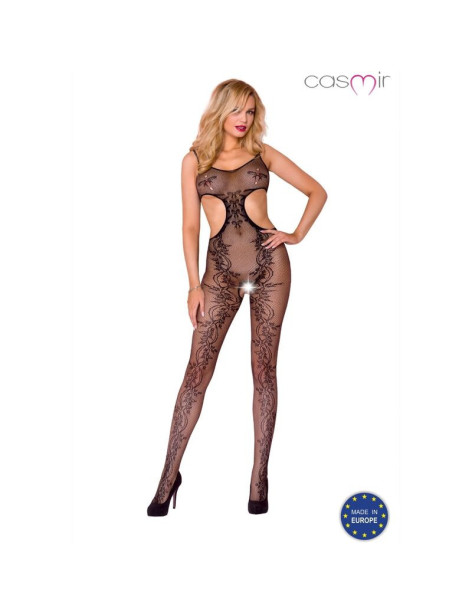 CASMIR CA002 BODYSTOCKING CON ABERTURA TALLA UNICA NEGRO