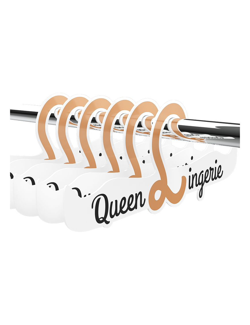 QUEEN LINGERIE PERCHA PARA LENCERIA 27.5 CM (1 Unidad)