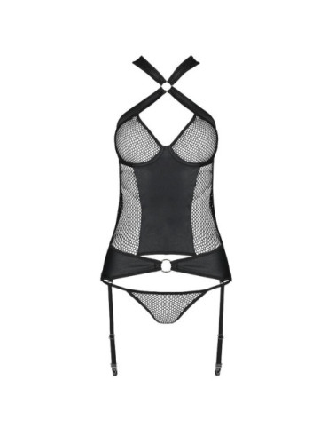 PASSION AMANDA CORSET CUERO ECOLOGICO S/M