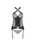 PASSION AMANDA CORSET CUERO ECOLOGICO S/M