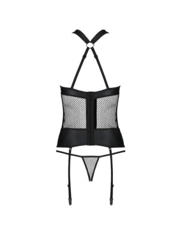 PASSION AMANDA CORSET CUERO ECOLOGICO S/M