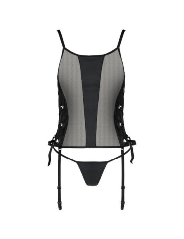 PASSION MALWIA CORSET CUERO ECOLOGICO S/M