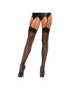 LEG AVENUE MEDIAS CON COSTURA TRASERA NEGRAS