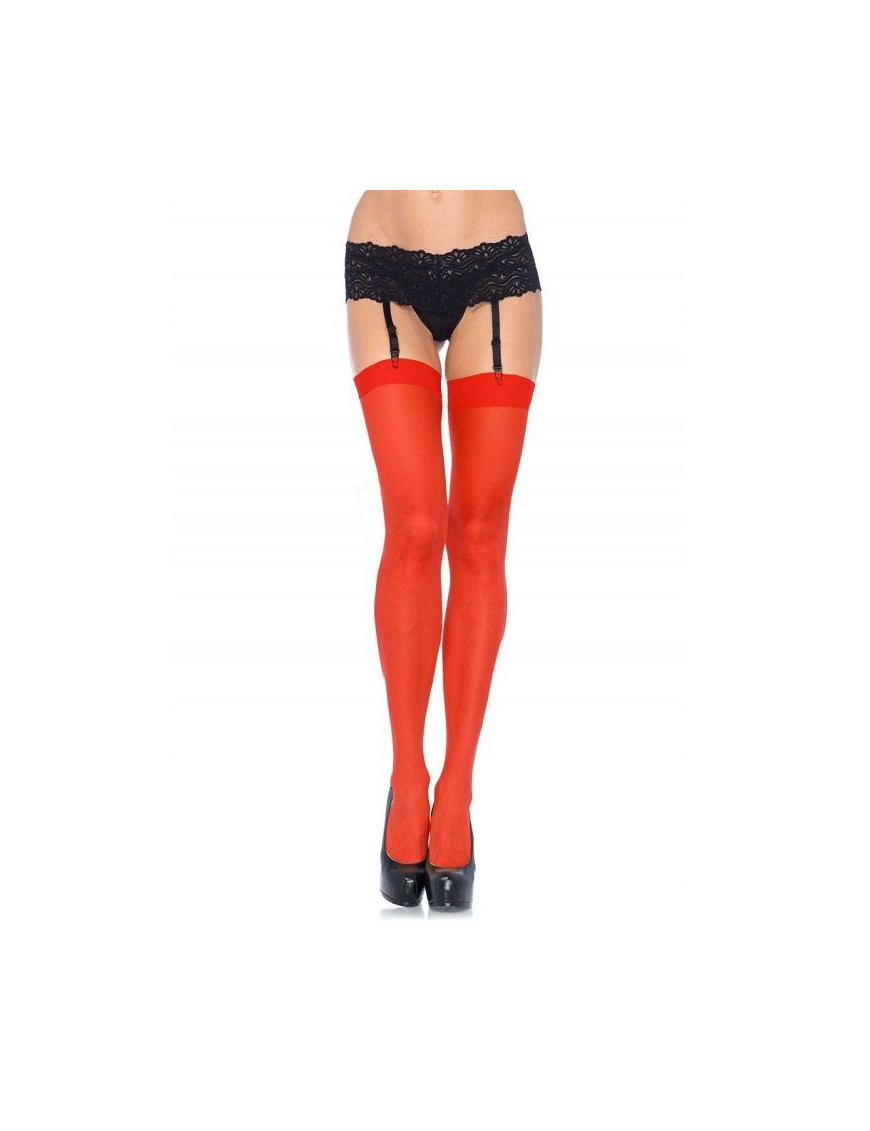 LEG AVENUE MEDIAS ROJO