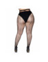 LEG AVENUE MEDIAS EN RED - NEGRO TALLA GRANDE