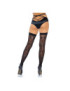 LEG AVENUE STOCKINGS WITH BOW BACKSEAM ONE SIZE