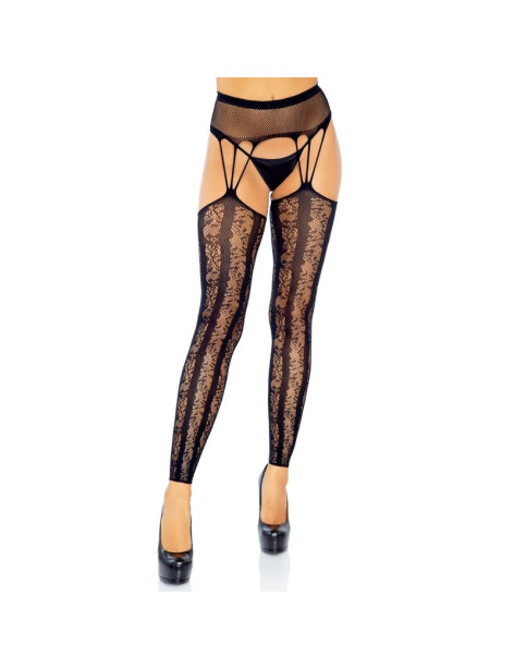 LEG AVENUE MEDIAS SIN PIE CON LIGUERO TALLA UNICA