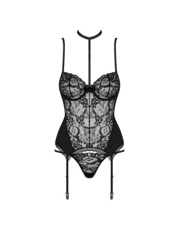 OBSESSIVE - RAQUELIA CORSET Y TANGA S/M