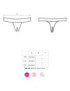 OBSESSIVE - MIAMOR CROTCHLESS TANGA S/M