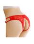 QUEEN LINGERIE PANTIES CON ABERTURA TALLA UNICA ROJO