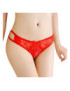 QUEEN LINGERIE PANTIES CON ABERTURA TALLA UNICA ROJO